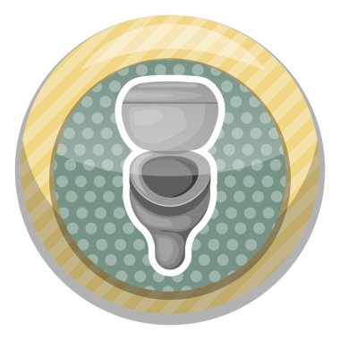 Tuvalet renkli simgesi