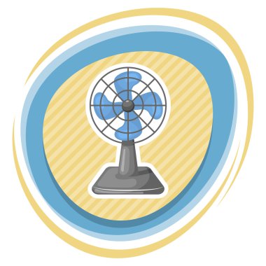 Mavi masaüstü vektör çizim