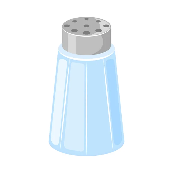 Salt shaker cartoon icon — Stock Vector