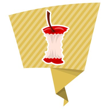 Apple core renkli simge