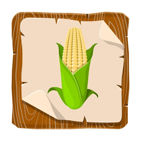 Illustration vectorielle Corncob — Image vectorielle