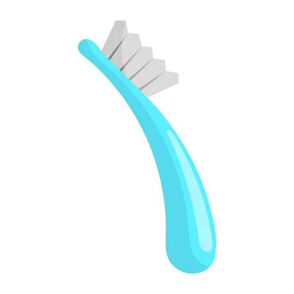 Simple Image toothbrush — Stock Vector