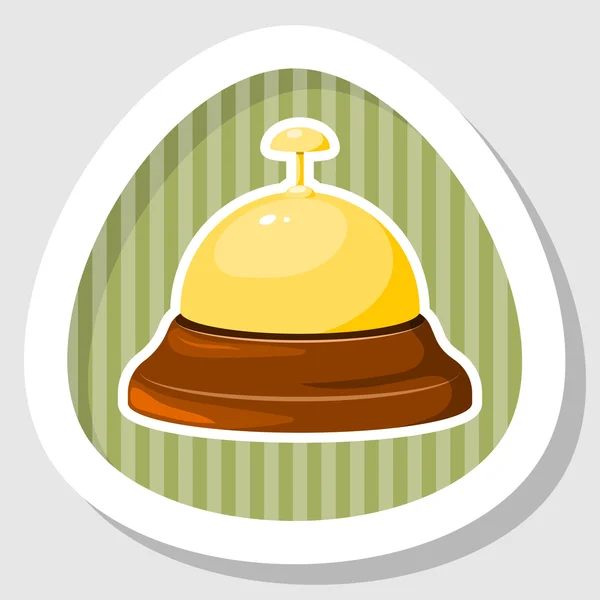 Icono de campana de recepción — Vector de stock