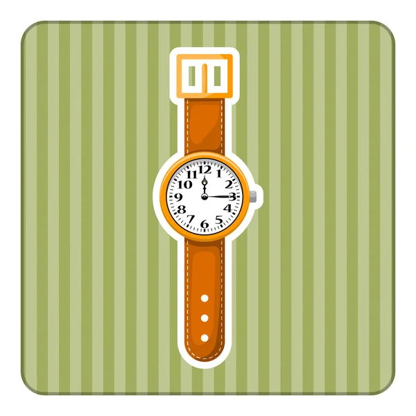 腕時計カラフルなアイコン — ストックベクタ