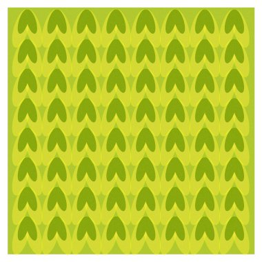 Soyut yeşil ve Sarı çam desen