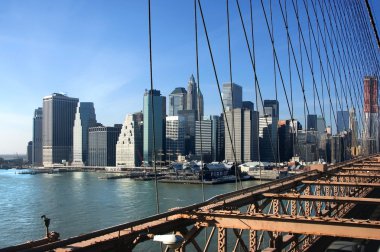 Brooklyn Köprüsü'nden Manhattan'ın Güney