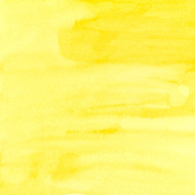 Renkli suluboya arkaplan. Sarı rengin soyut çizimi. Kartpostallar, broşürler, baskı tipografisi, sosyal medya tasarımı ve dekorasyonu için uygun
