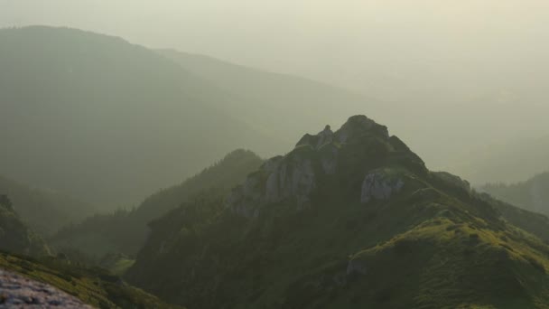 Paisagem Montanha Incrível Alta Altitude Verão — Vídeo de Stock