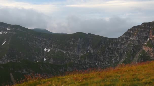 Incredibile Paesaggio Montano Alta Quota Estate — Video Stock