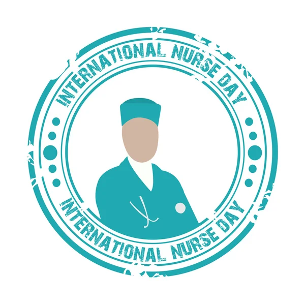 Dia internacional do enfermeiro —  Vetores de Stock