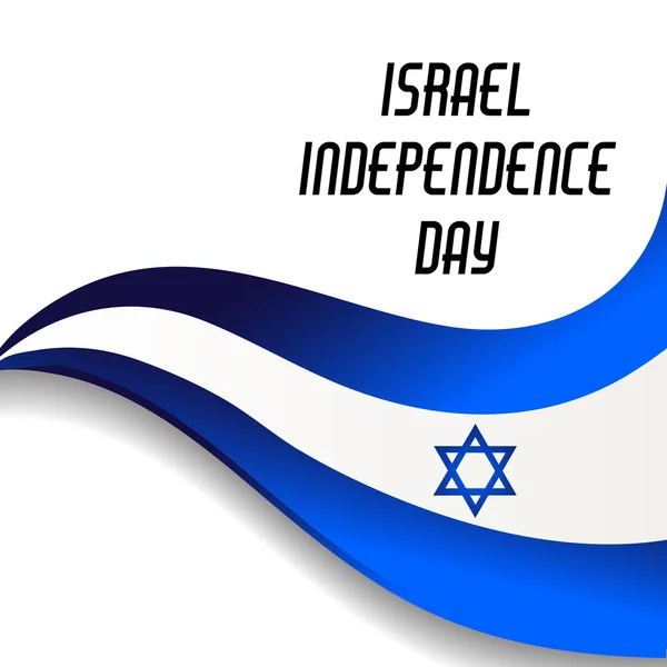 Dia da independência de Israel — Vetor de Stock