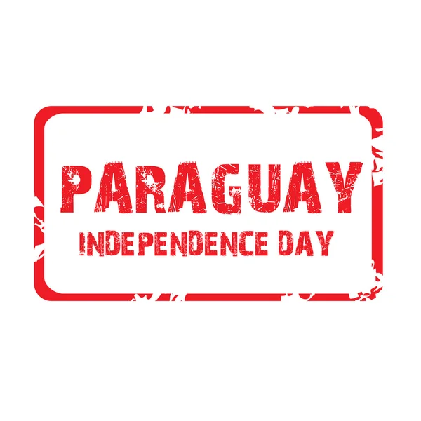 Día de la Independencia de Paraguay — Archivo Imágenes Vectoriales