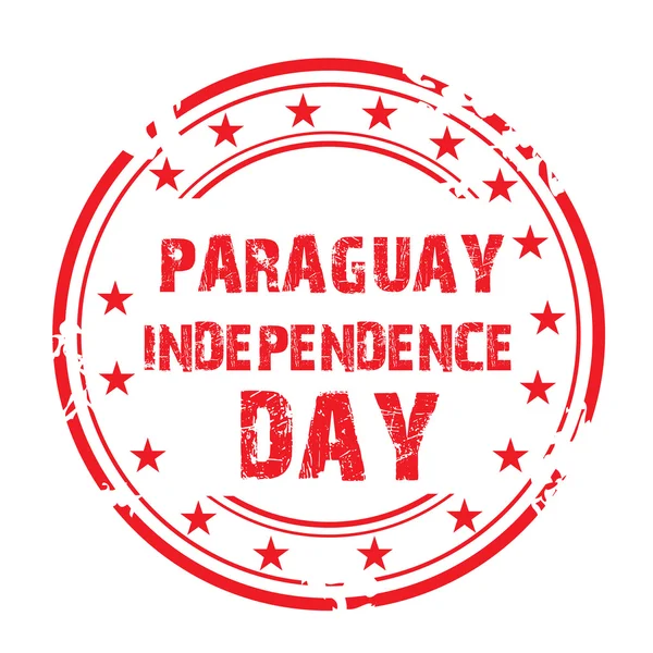 Paraguy självständighetsdagen — Stock vektor