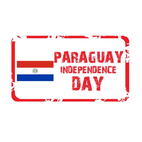 Día de la Independencia de Paraguay — Archivo Imágenes Vectoriales