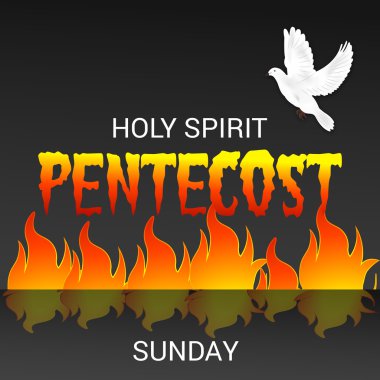  Pentecost kutsal ruh güvercin.