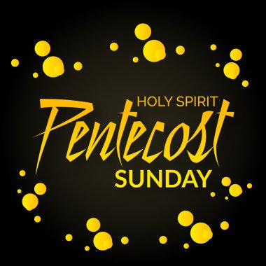  Pentecost kutsal ruh güvercin.