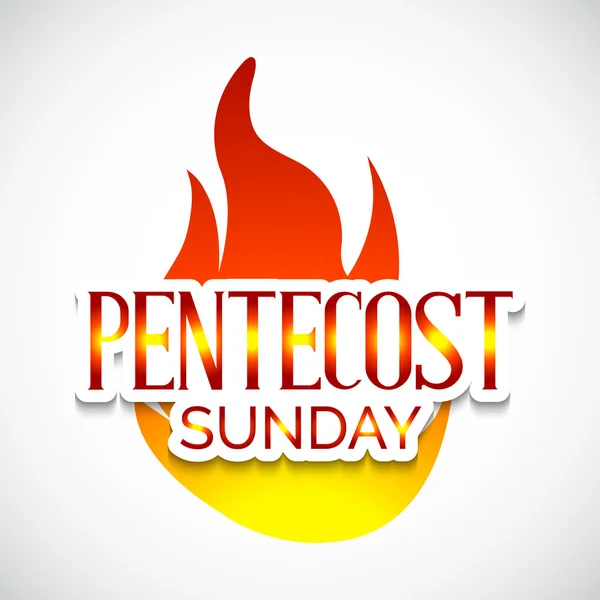 Pentecost Heiliggeisttaube. — Stockvektor