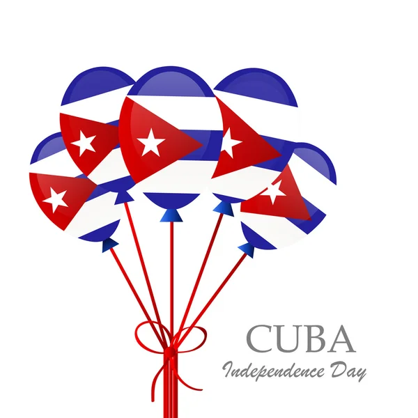 День незалежності Куби . — стоковий вектор