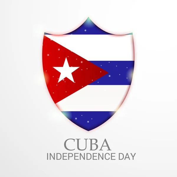 Día de la Independencia de Cuba . — Archivo Imágenes Vectoriales