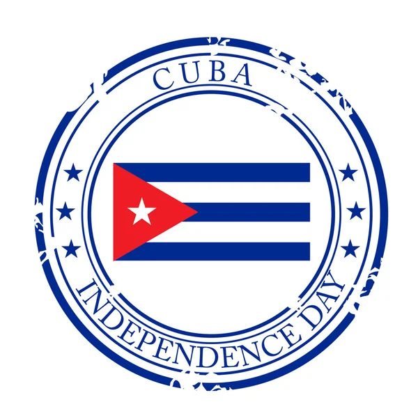 Día de la Independencia de Cuba . — Archivo Imágenes Vectoriales