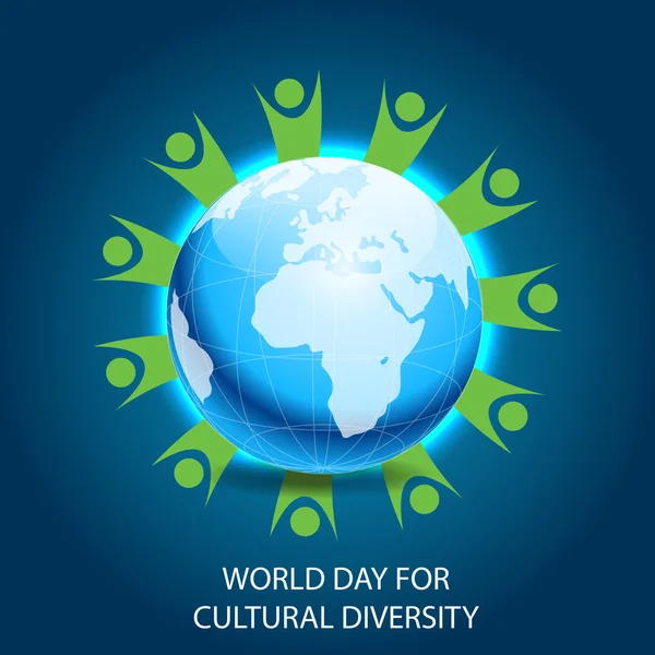 Dünya günü kültürel çeşitlilik için.