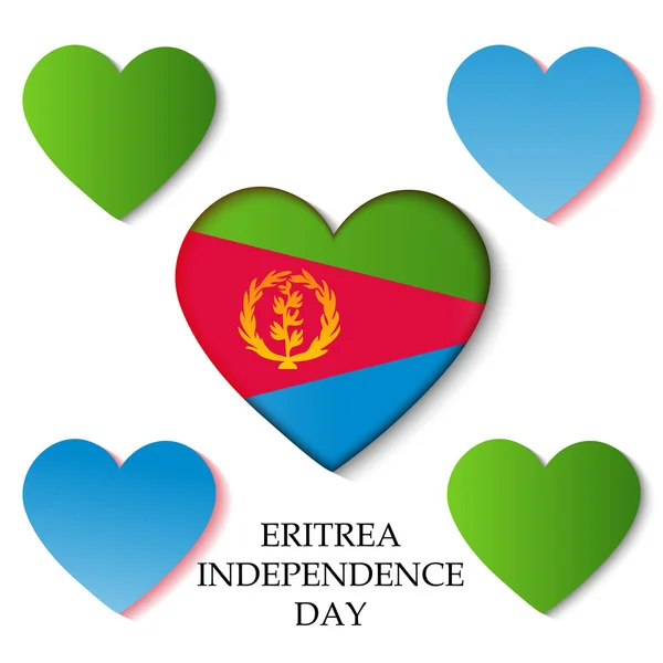 Día de la Independencia de Eritrea — Vector de stock