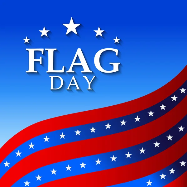 Happy Flag Day — Stock Vector