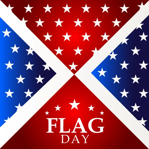 Glad flagga dag — Stock vektor