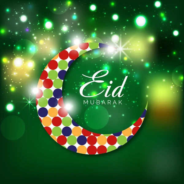 Eid mubarak Hintergrund — Stockvektor