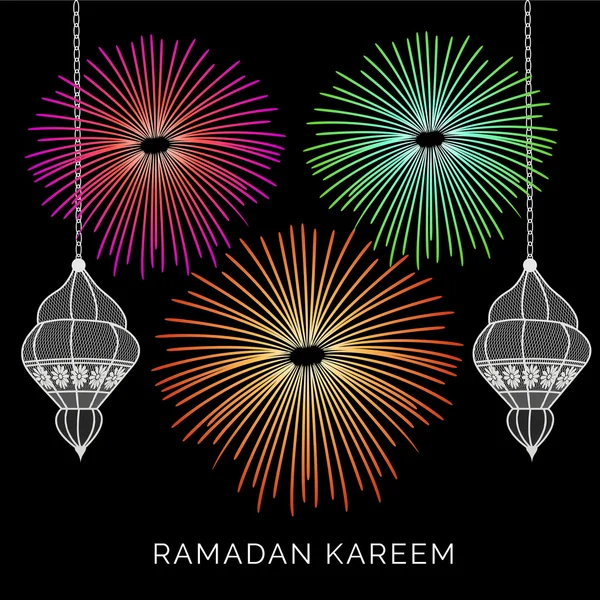 Ramadan Kareem tle — Wektor stockowy