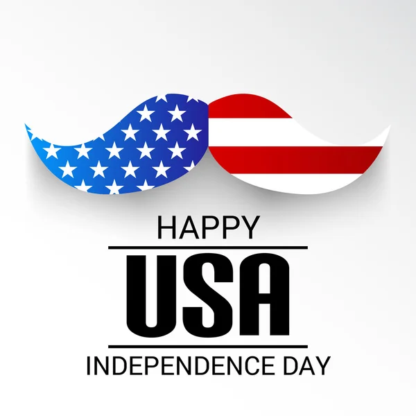 Den nezávislosti Spojené státy americké — Stockový vektor
