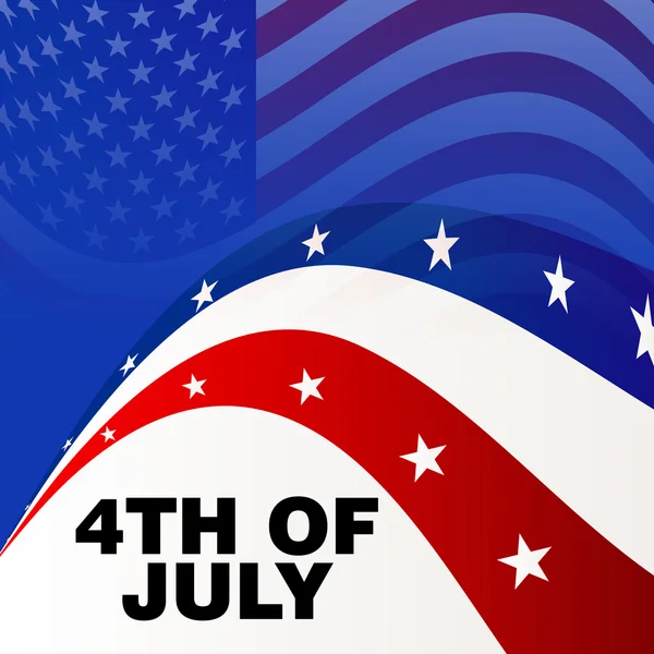 ABD Bağımsızlık günü — Stok Vektör