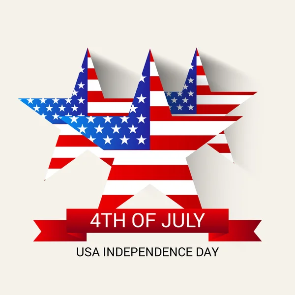 U.S.A. Independence Day — Stock Vector