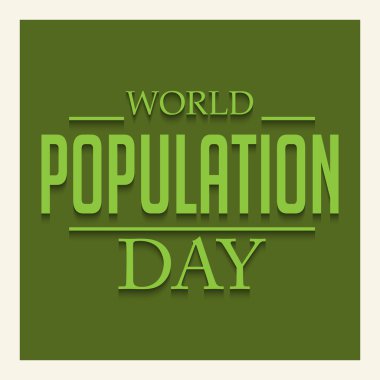 Dünya nüfus günü