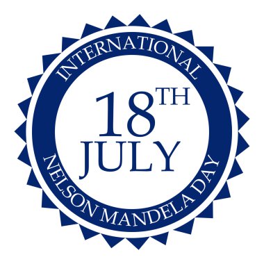 Uluslararası Nelson Mandela günü.