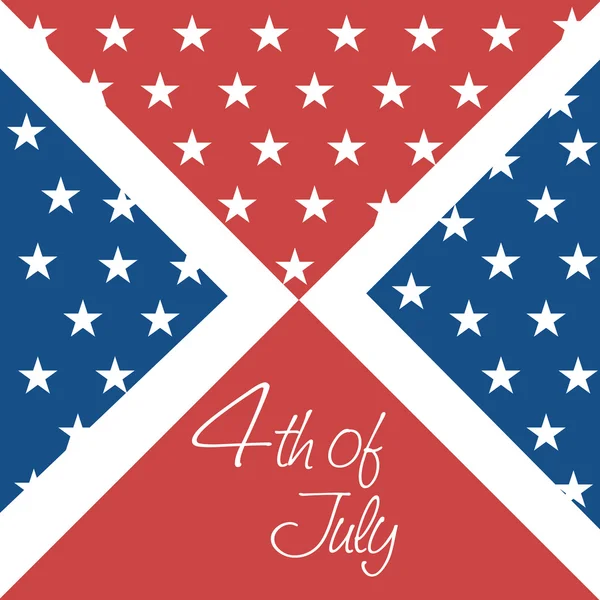 Dzień Niepodległości w Stany Zjednoczone Ameryki. — Wektor stockowy