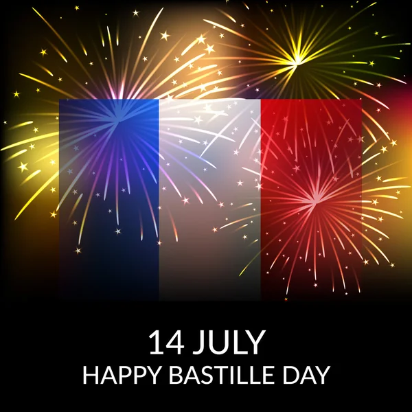 France Bastille Day. — Stock Vector