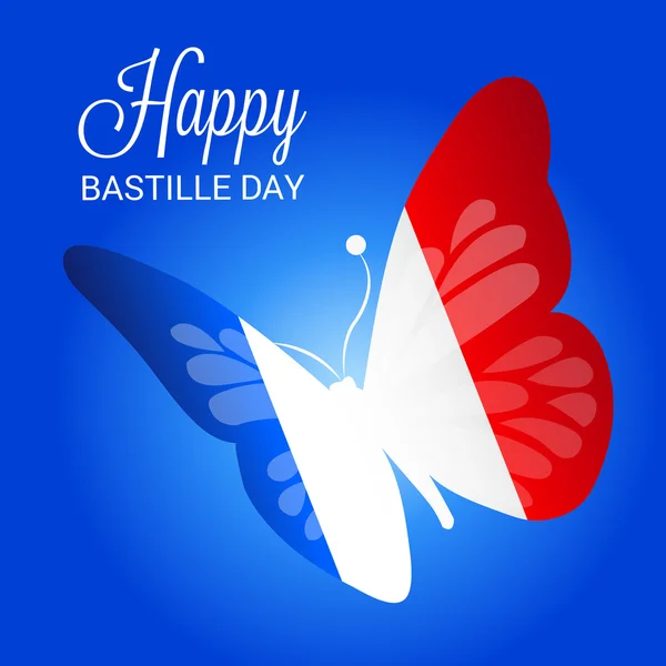 Francia Día de la Bastilla . — Archivo Imágenes Vectoriales