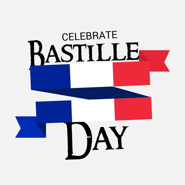 Francouzský Bastille den. — Stockový vektor