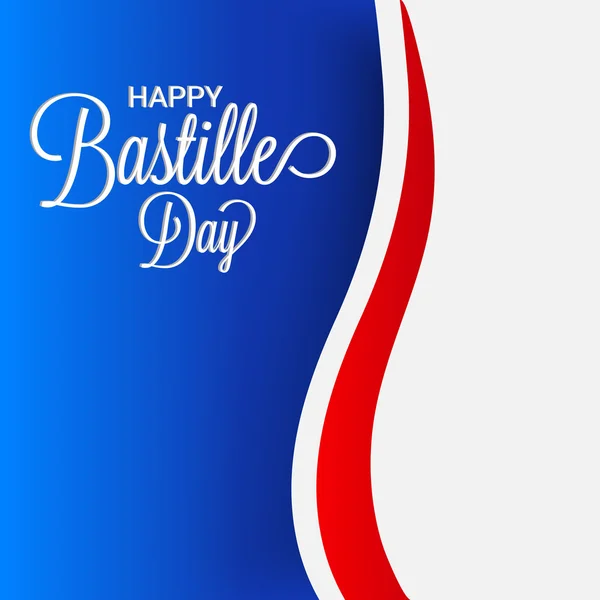 Francia Día de la Bastilla . — Vector de stock