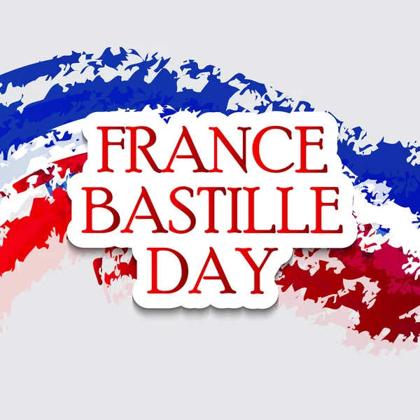 France Bastille Day — Stock Vector