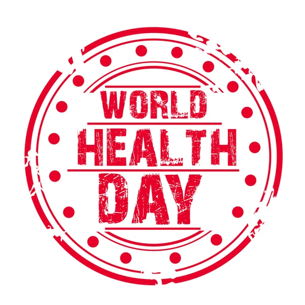 Dünya Sağlık Günü. — Stok Vektör