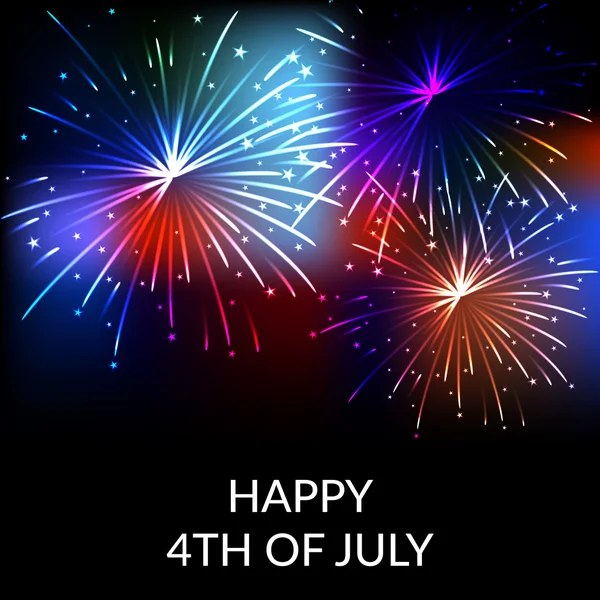 4 th of July. — Stock Vector