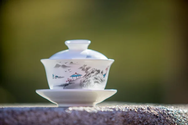 Gaiwan Chinese Ceremony Close Royalty Free Stock Photos