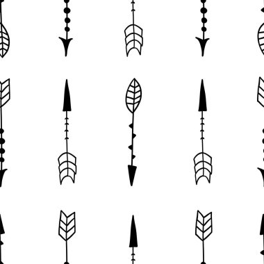 İskandinav okunun pürüzsüz şekli. Siyah-beyaz tek renkli tarayıcı baskısı. Çocuk eğilimli arka plan