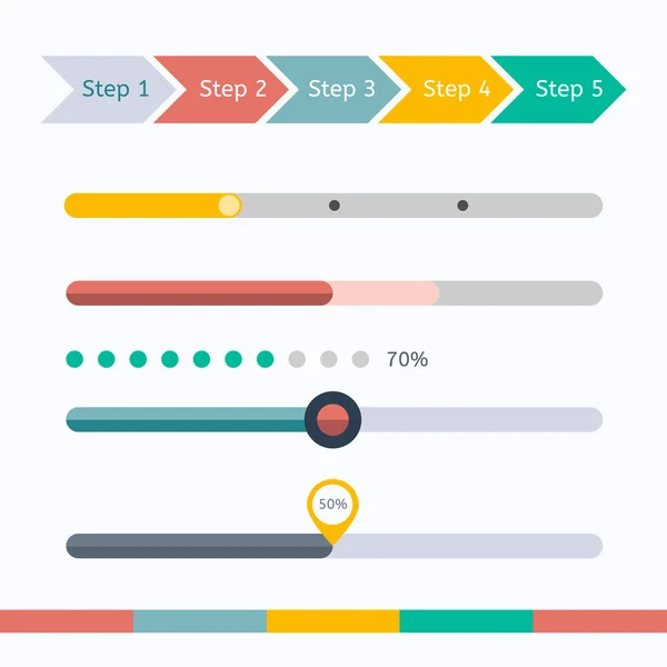 Barre de progression — Image vectorielle