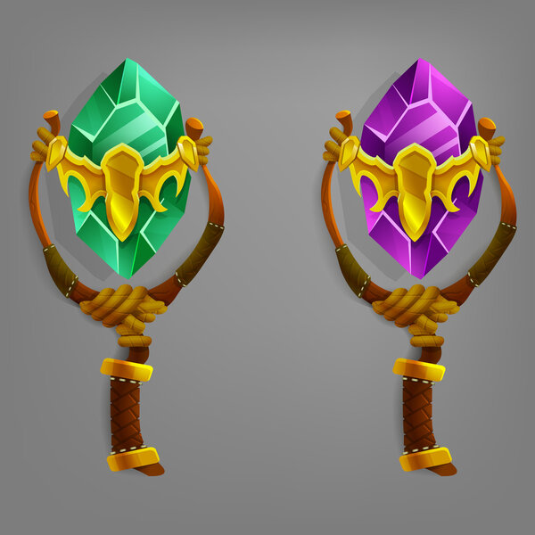 Magic wands for games.