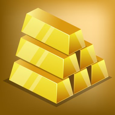 Oyun için altın barlar