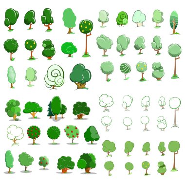 ağaç Icon set