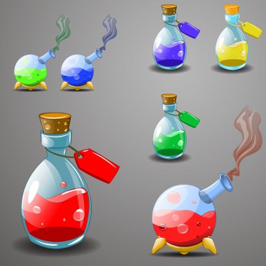 İksir ayarla şişe